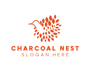 Bird Feathers Nest logo
