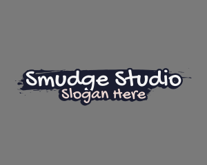 Graffiti Smudge Studio logo design