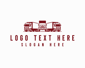 Logistics Trucking Cargo Mover logo