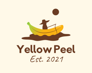 Banana Split Fisherman logo design