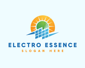 Solar Power Electricity logo