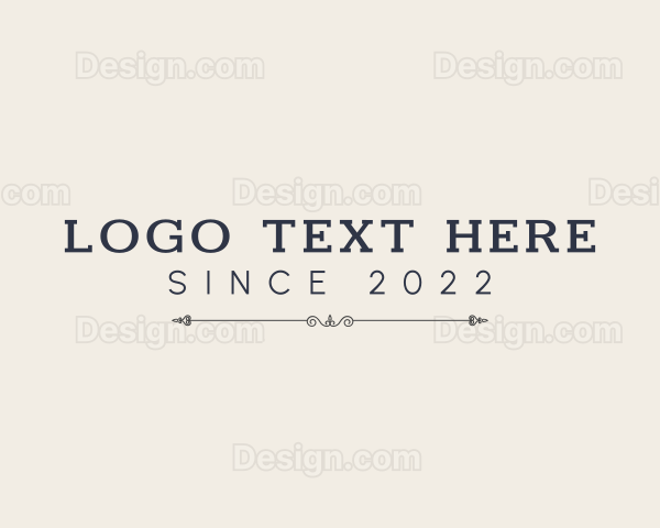Simple Elegant Company Logo