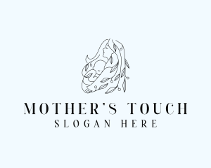 Mother Infant Child Care logo design