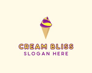 Gelato Ice Cream  logo design