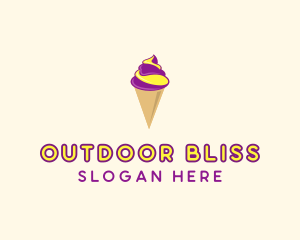 Gelato Ice Cream  logo design