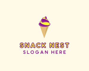 Gelato Ice Cream  logo design