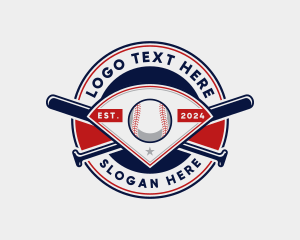 Baseball League Sports logo