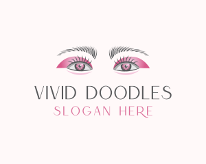 Cosmetic Beauty Eye logo design