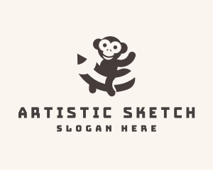 Monkey Pencil Art logo