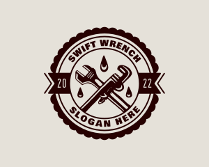 Pipe Wrench Handyman logo