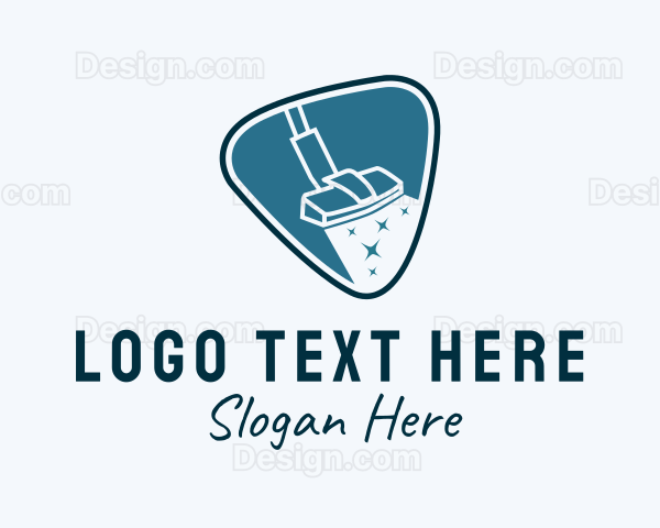 Vacuum Cleaning Cleaner Logo