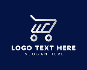 Grocery Cart Shopping logo