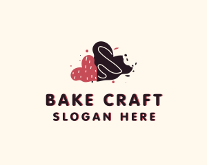 Valentine Cookie Bakery logo design