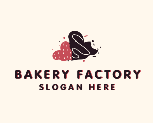 Valentine Cookie Bakery logo design