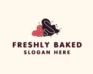 Valentine Cookie Bakery logo design