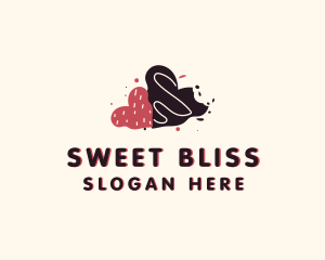 Valentine Cookie Bakery logo design