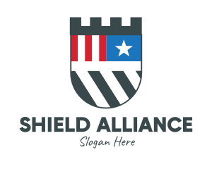 Defense Castle Flag logo