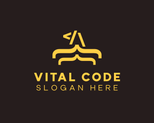 Eagle Code Programming logo design