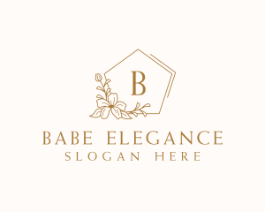 Floral Event Flower logo design