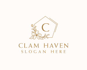 Floral Event Flower logo design