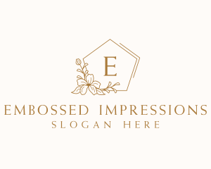 Floral Event Flower logo design