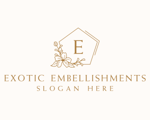 Floral Event Flower logo design