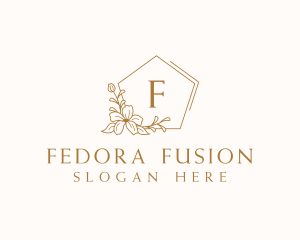 Floral Event Flower logo design