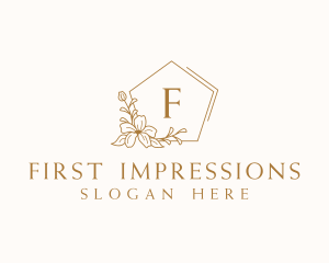 Floral Event Flower logo design