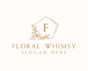 Floral Event Flower logo