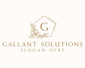 Floral Event Flower logo design