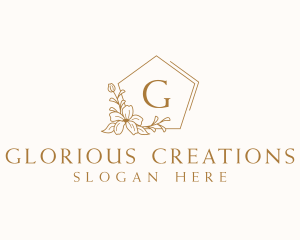 Floral Event Flower logo design