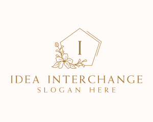 Floral Event Flower logo design