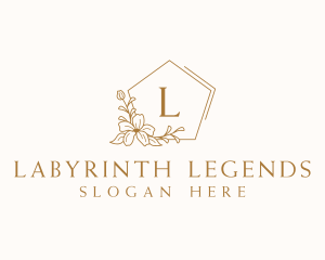 Floral Event Flower logo design