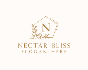 Floral Event Flower logo design