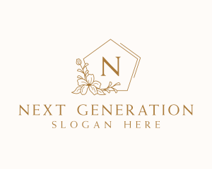 Floral Event Flower logo design