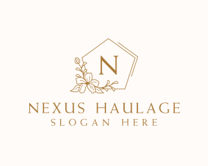 Floral Event Flower logo design