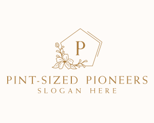 Floral Event Flower logo design