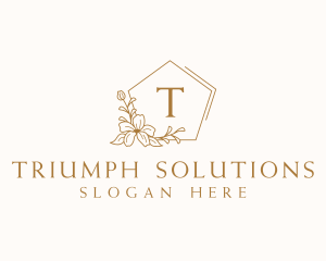 Floral Event Flower logo design