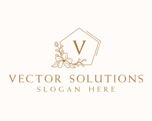 Floral Event Flower logo design