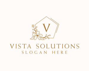 Floral Event Flower logo design