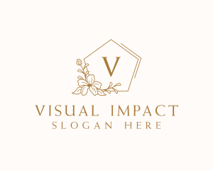 Floral Event Flower logo design