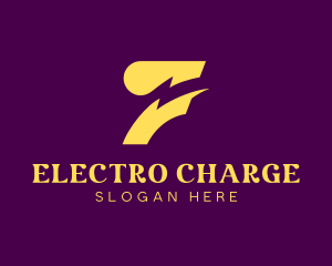 Electric Lightning Bolt logo design