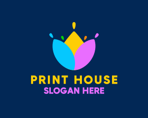 Flower Printing Service logo