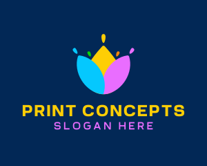 Flower Printing Service logo