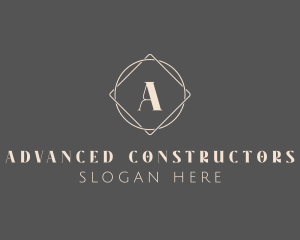 Geometric Minimalist Artisan logo design