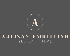 Geometric Minimalist Artisan logo design