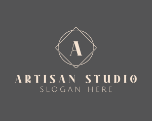 Geometric Minimalist Artisan logo design