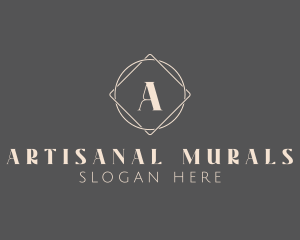 Geometric Minimalist Artisan logo design