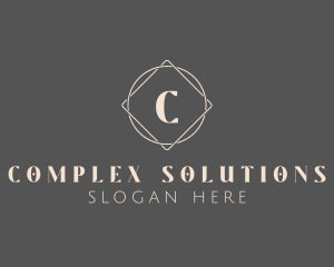 Geometric Minimalist Artisan logo design