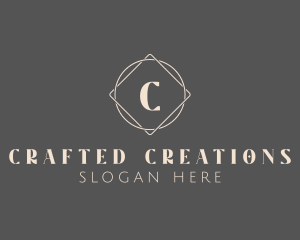 Geometric Minimalist Artisan logo design